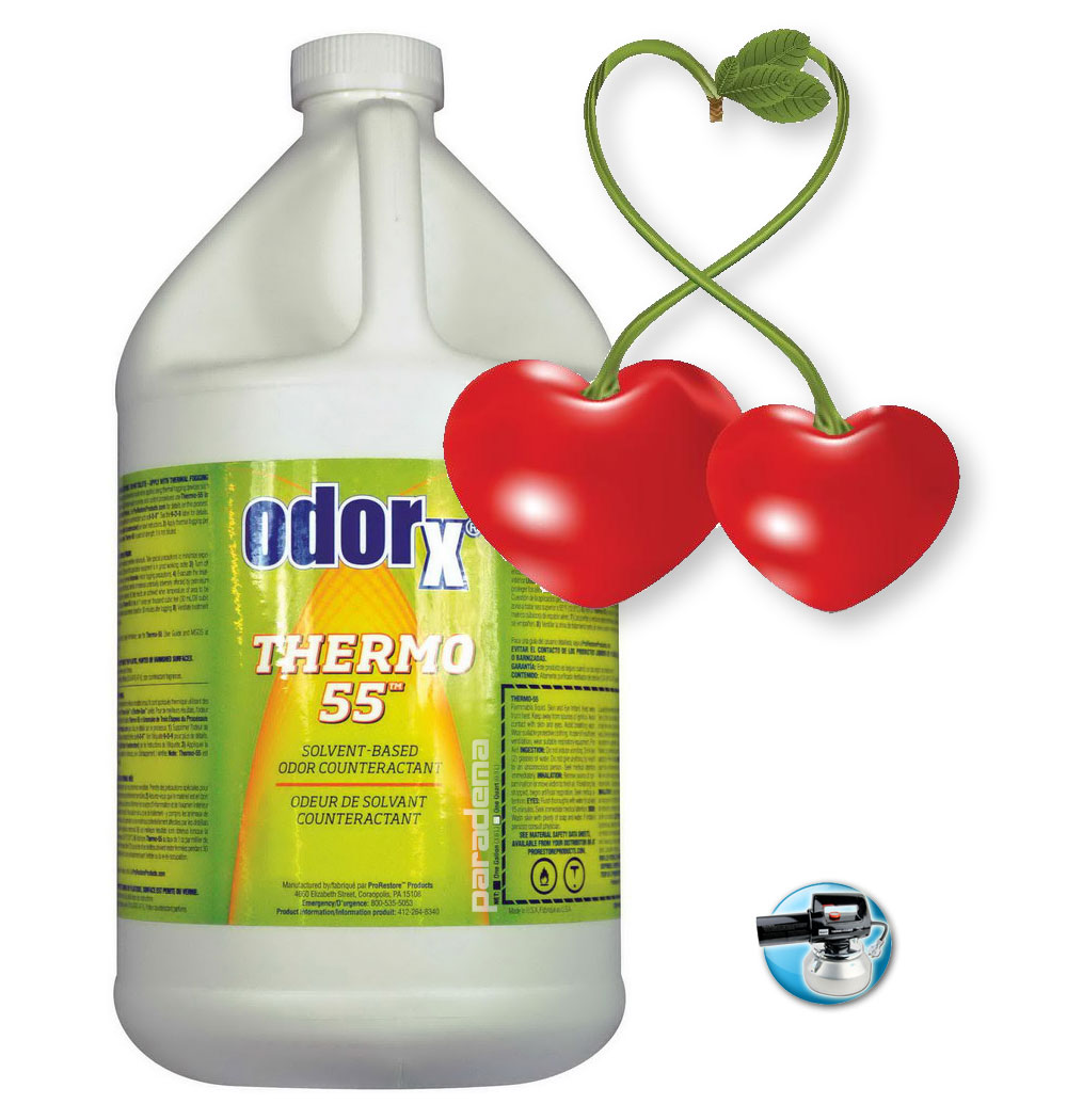 Жидкость ODORx Thermo-55 Cherry - Вишня, 3.8л - Кликните на картинке чтобы закрыть